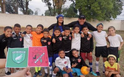 Donació de material esportiu a l’escola Gaby García de Veneçuela