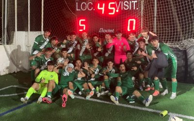 El Juvenil del CF Alella firma una exhibició per reafirmar-se entre els millors (5-0)