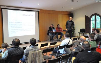 El CF Alella exposa el seu nou model de futbol base