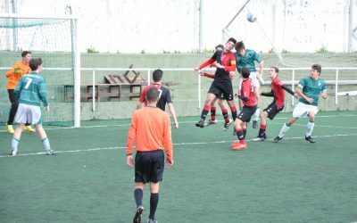 Espectacular imatge del Juvenil contra la Juventus (7-3)