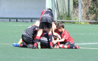 Petits i veterans: els pols del CF Alella funcionen