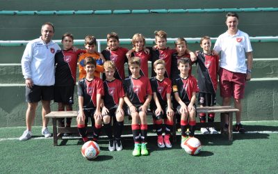 Primera alegria per l’Aleví ‘D’ i debut triomfal del Prebenjamí