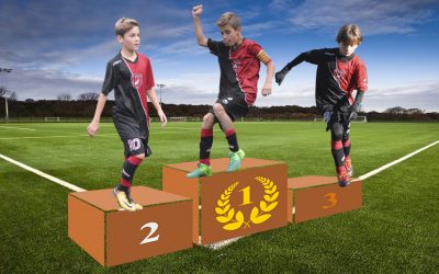 El podi del gol: Nil Caballero, Gavin Taylor i Max Zellmer