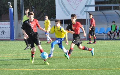 Punt treballat pels Veterans i derrota de l’Infantil