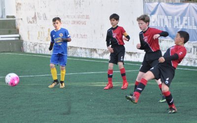 L’Aleví ‘A’ fa el seu millor partit del curs (1-7)