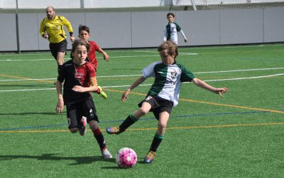 Doble remuntada del Benjamí ‘A’ i recital del Prebenjamí