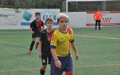 El Prebenjamí debuta amb 10 gols i l’Aleví ‘B’ fa una enorme remuntada