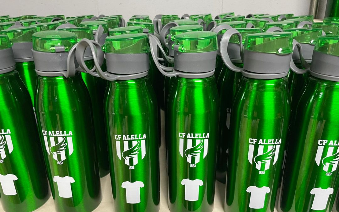 El CF Alella ja disposa de noves ampolles personalitzades!